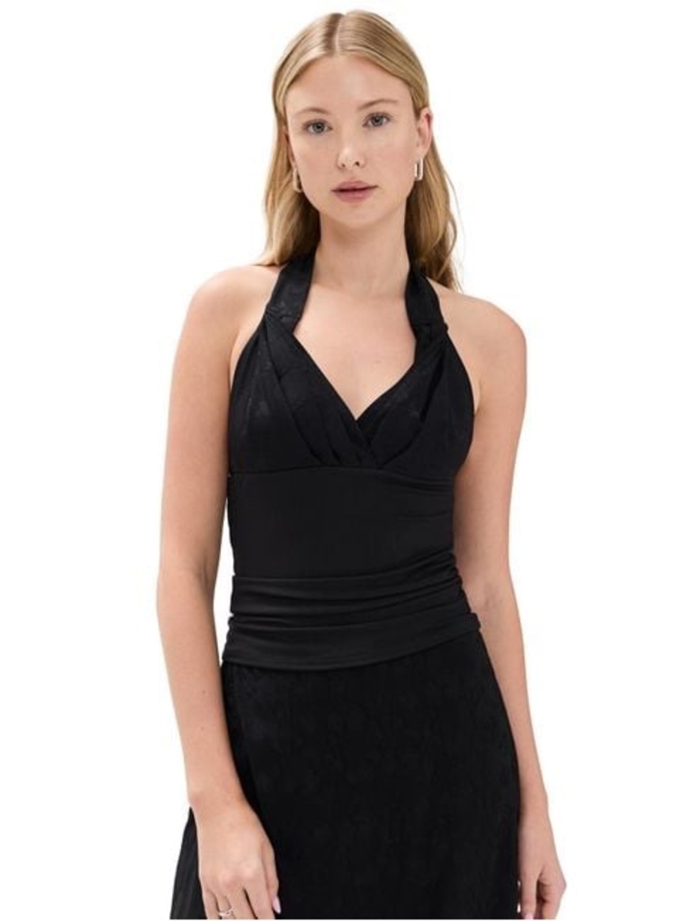 The Line by K Women's Black Esther Top